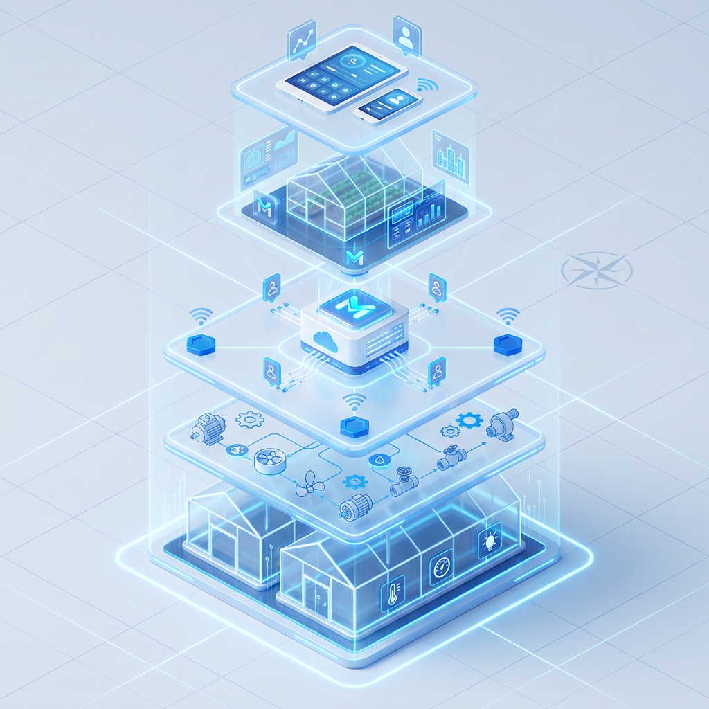 Smart Greenhouse Spatial Management System