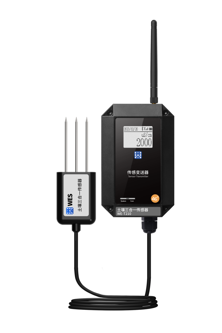 3-in-1 Soil Sensor Solution: WES Integrated Soil Monitoring System