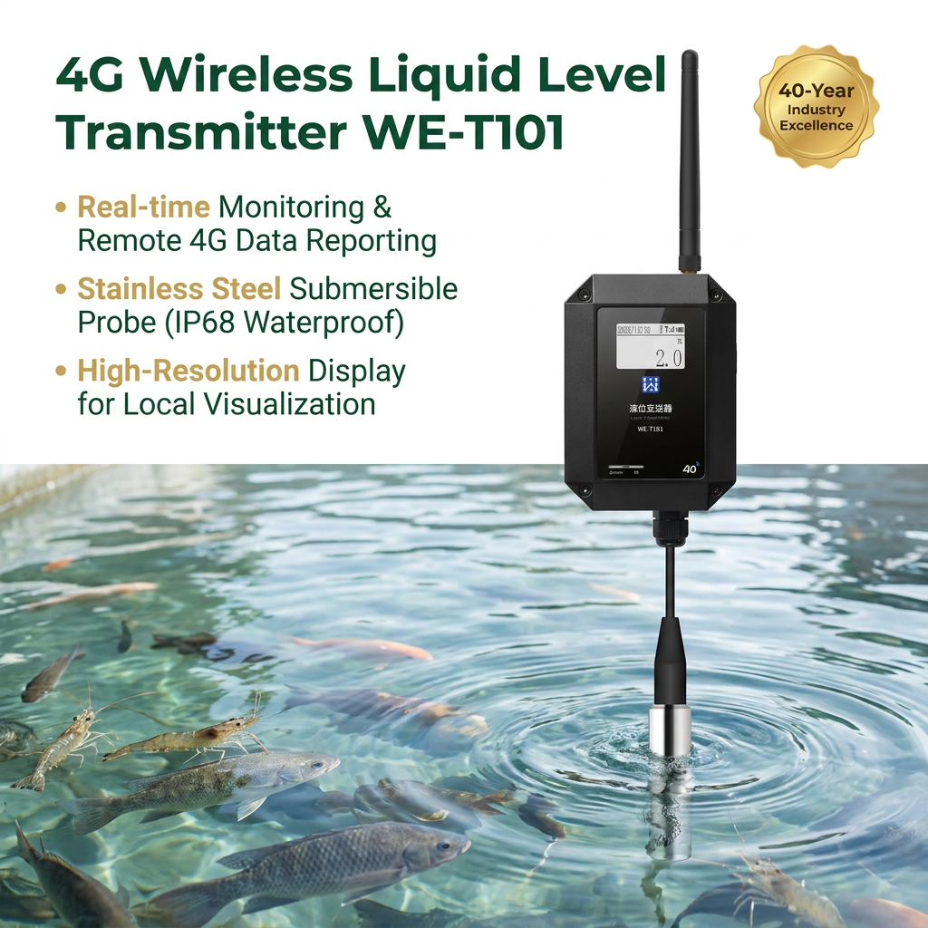 WE-T101 Liquid Level Transmitter Hero View